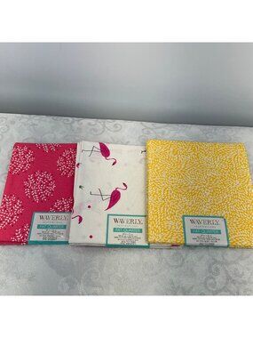 Waverly Inspirations Fat Quarter Bundle 18" X 21" 100% Cotton Flamingo & Floral